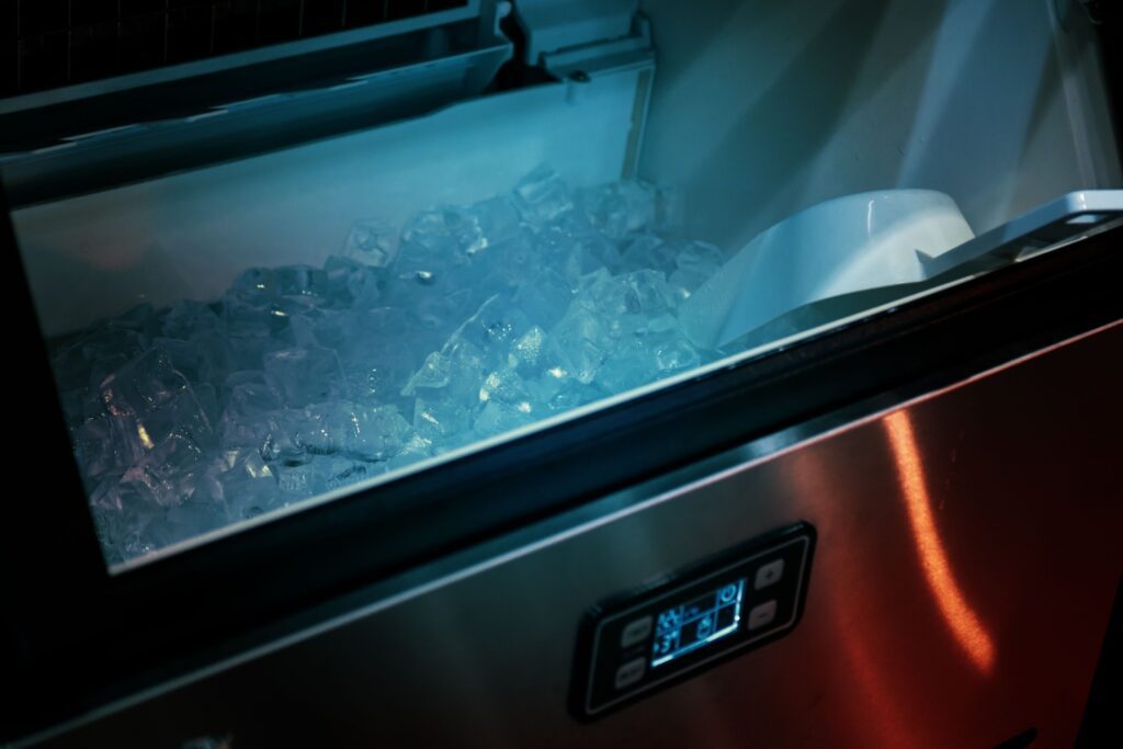 Exploring secrets on how to fix an ice machine.